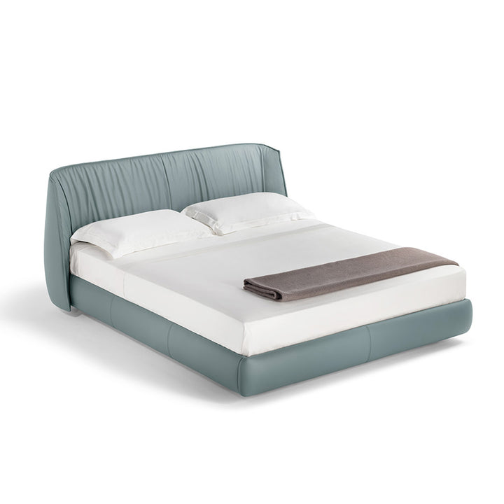 Leather Bed ARCHIBALD by Jean-Marie Massaud for Poltrona Frau 1