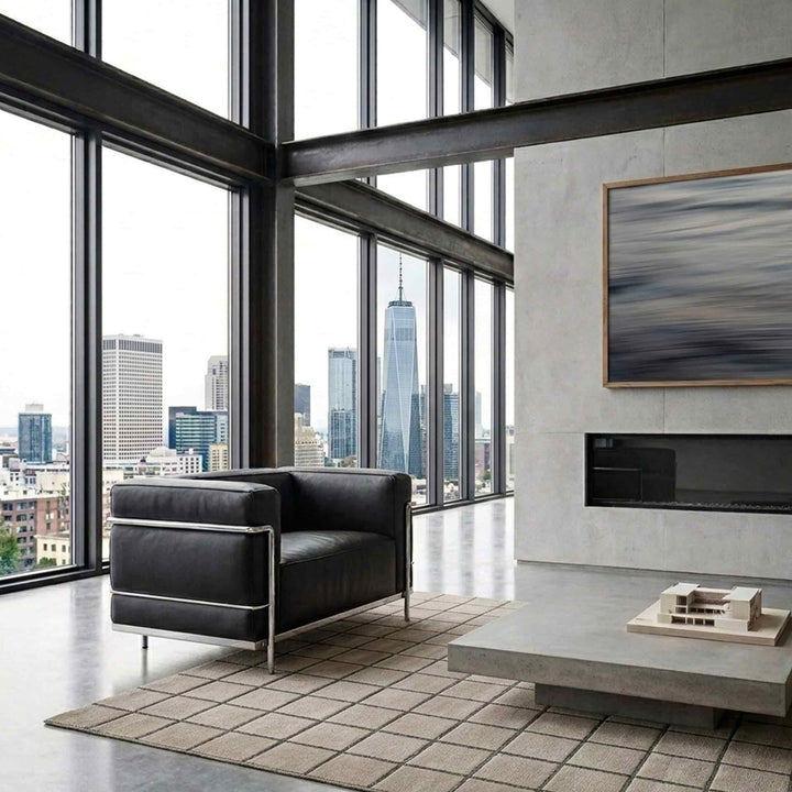 Sessel – „3, Grand Confort Sessel, großes Modell“, entworfen von Le Corbusier, Pierre Jeanneret, Charlotte Perriand für Cassina