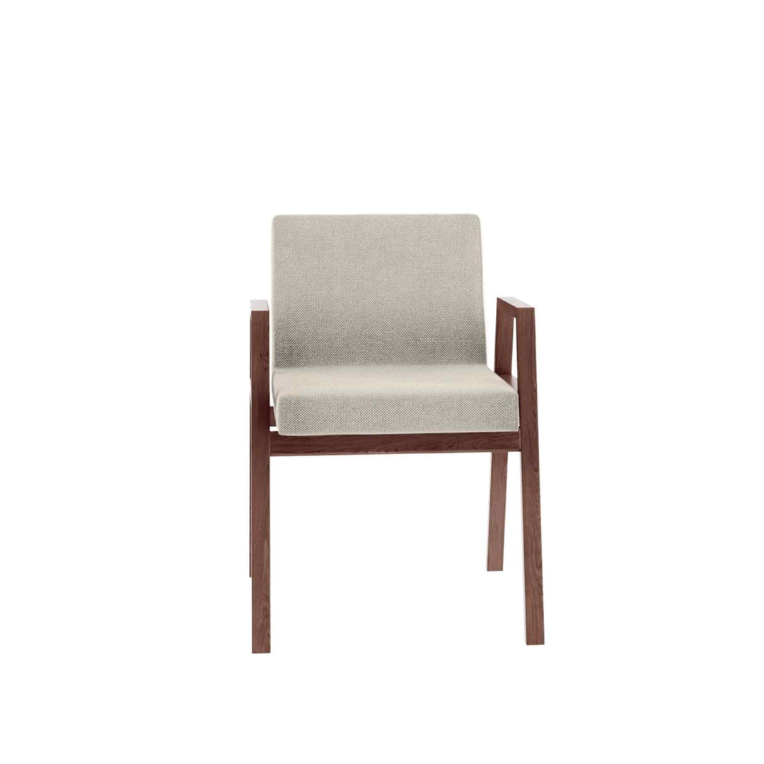 Achille 和 Pier Giacomo Castiglioni 为 Tacchini 设计的白蜡木椅 BABELA
