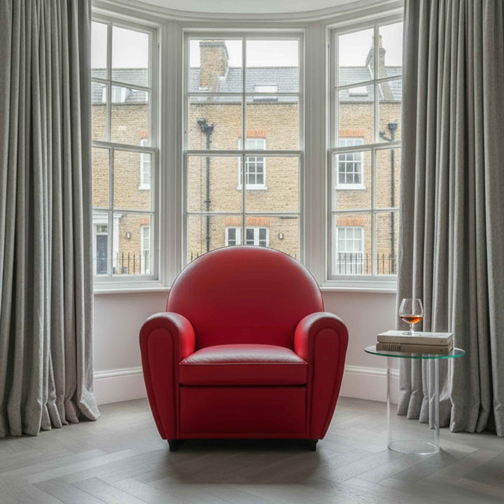 Vanity Fair XC armchair by Poltrona Frau Style & Design Centre, iconic luxury leather armchair