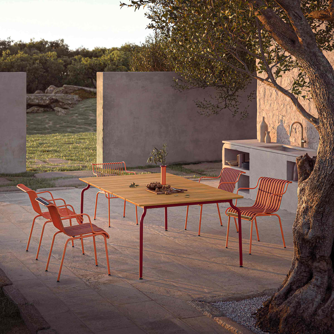 Outdoor Wood Dining Table SOUTH by Konstantin Grcic for Magis 2