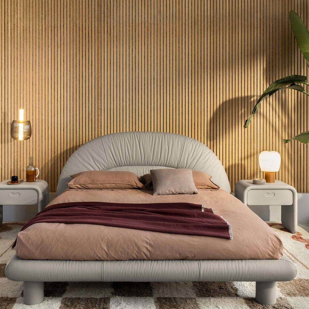 Bed LIELOW by Faye Toogood for Poltrona Frau