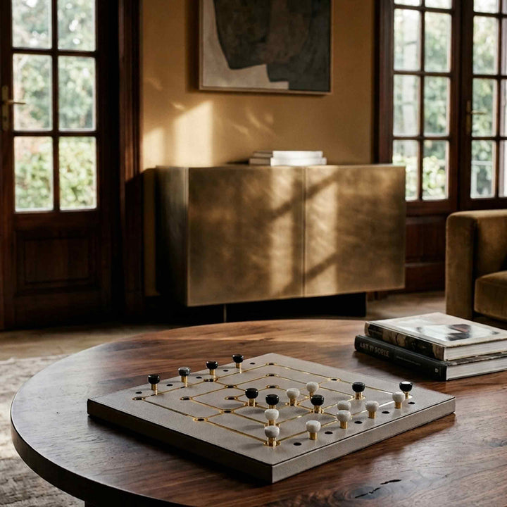 Brädspel MILL GAME Set från Pinetti