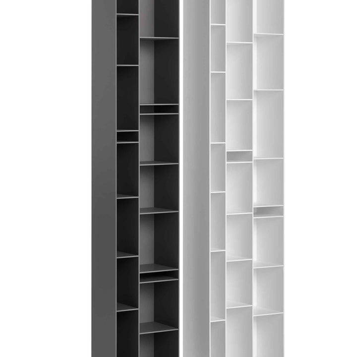 Random bookcase by Eva Paster and Michael Geldmacher for MDF Italia.
