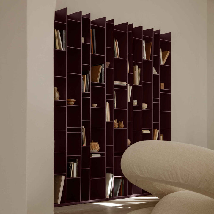 Random bookcase by Eva Paster and Michael Geldmacher for MDF Italia.