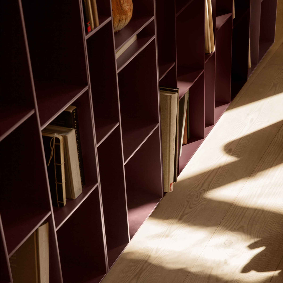 Random bookcase by Eva Paster and Michael Geldmacher for MDF Italia.