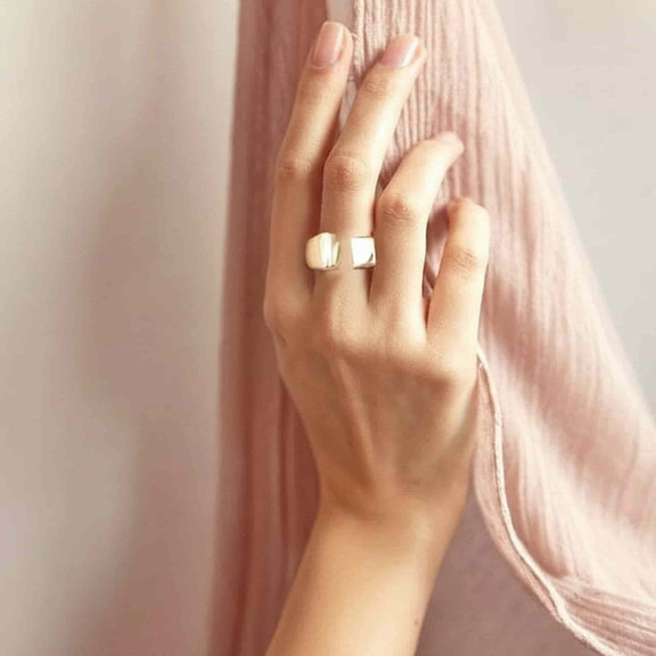 Bague en bronze DOLOMITI par Camilla Carli