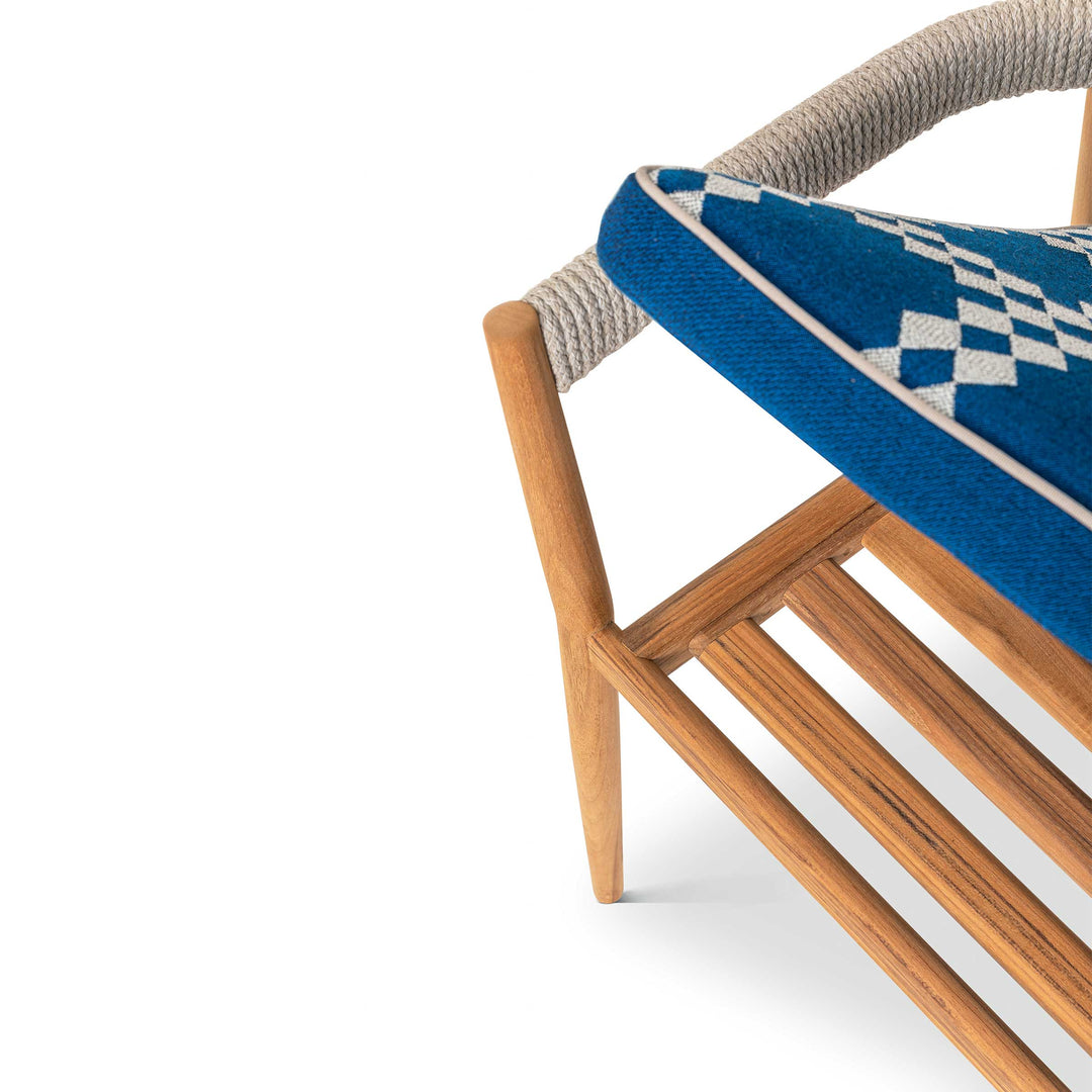 Dine Out outdoor chair by Rodolfo Dordoni for Cassina, contemporary designer outdoor seating