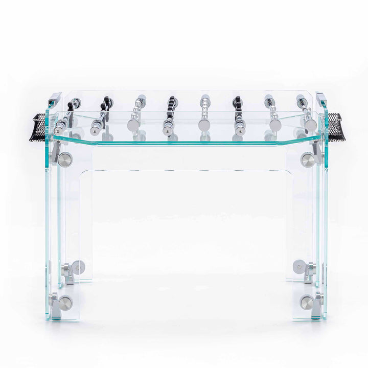 Glass Foosball Table CRISTALLINO by Adriano Design for Teckell 01