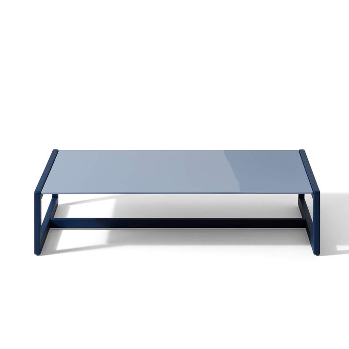 Outdoor Iroko Wood Coffee Table CARLOTTA, designed by Afra & Tobia Scarpa for Cassina