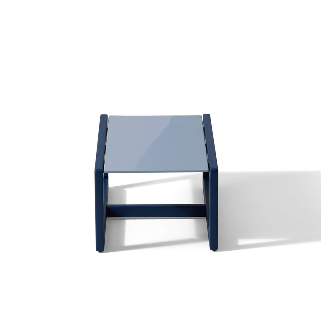 Outdoor Iroko Wood Coffee Table CARLOTTA, designed by Afra & Tobia Scarpa for Cassina