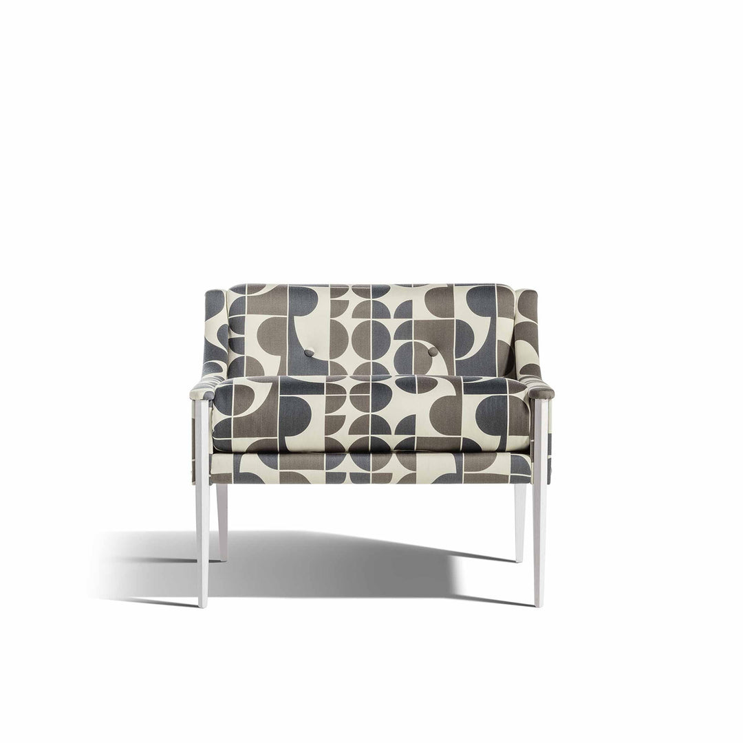 Fabric Armchair DEZZA 12 by Gio Ponti for Poltrona Frau 01