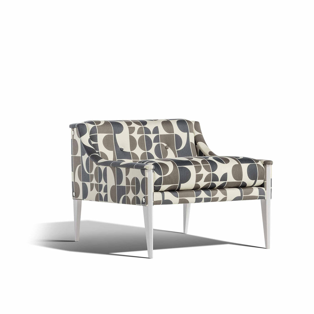 Fabric Armchair DEZZA 12 by Gio Ponti for Poltrona Frau 03