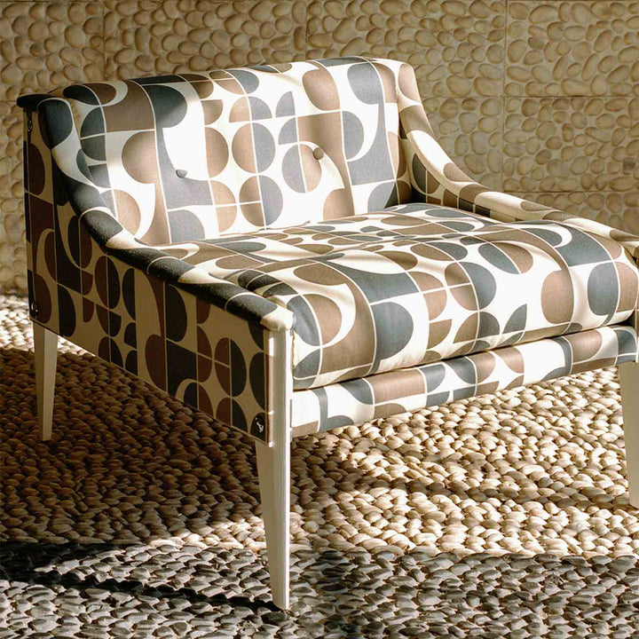Fabric Armchair DEZZA 12 by Gio Ponti for Poltrona Frau 02