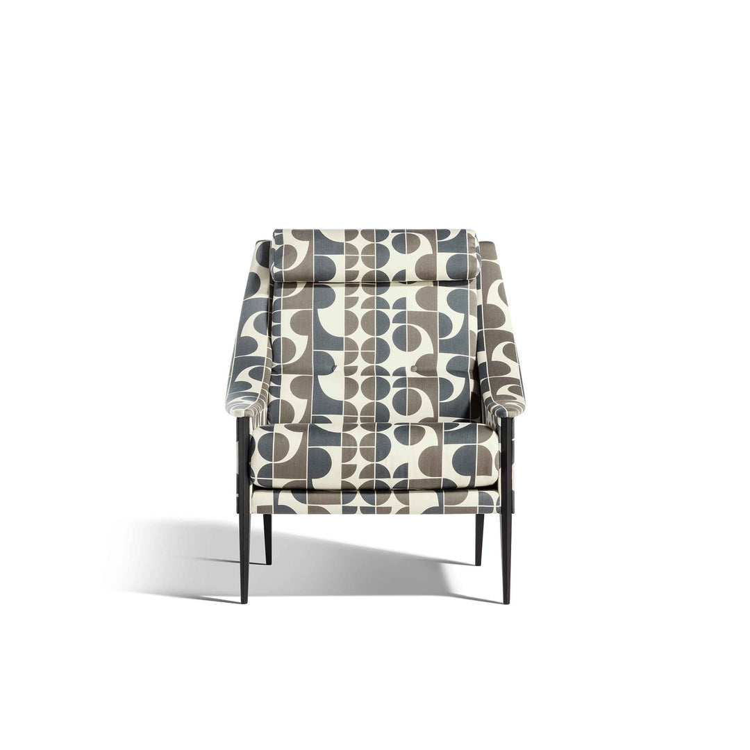 Fabric Armchair DEZZA 48 by Gio Ponti for Poltrona Frau 01