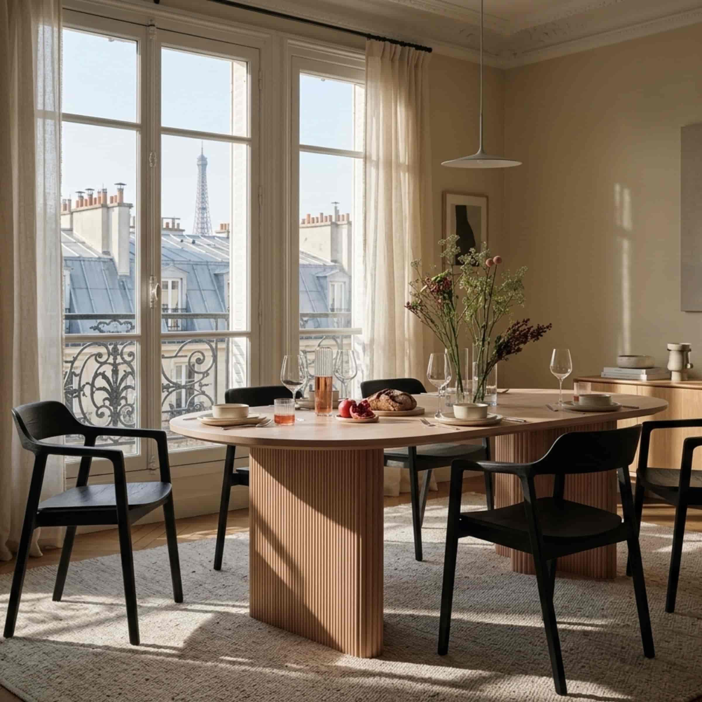 Ash Wood Armrest Chair DUNA by Cono Studio for Dale Italia. Shop