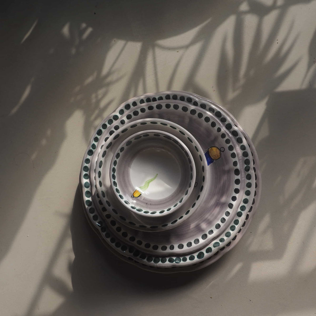 Ceramic Bowl VIETRI - FORTUNA by Germana Scapellato for Wtfb