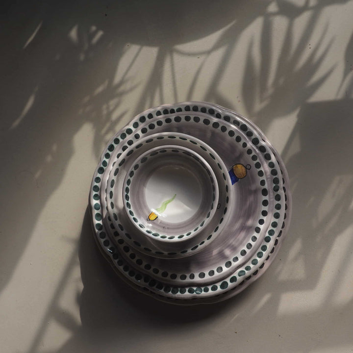 Ceramic Bowl VIETRI - FORTUNA by Germana Scapellato for Wtfb