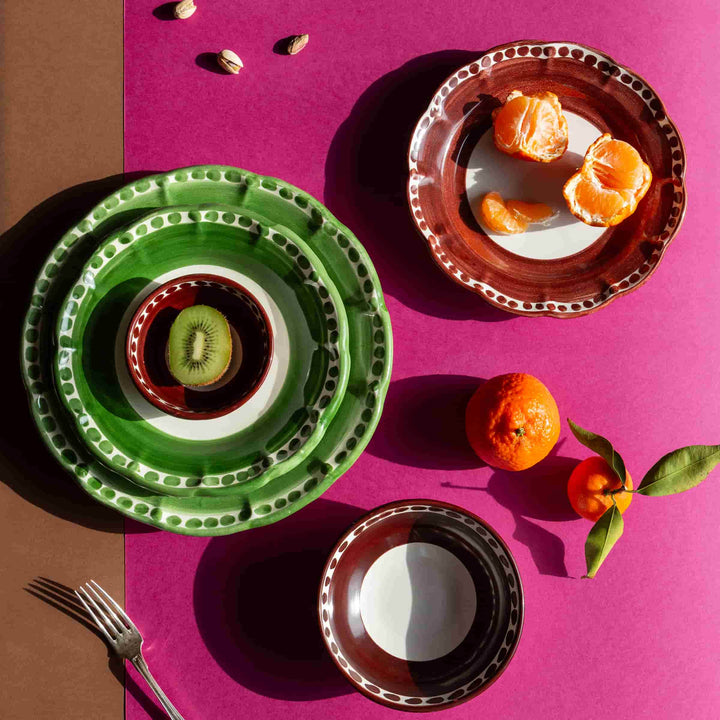 Piatto da Frutta in Ceramica VIETRI - I COLORATI di Germana Scapellato per Wtfb