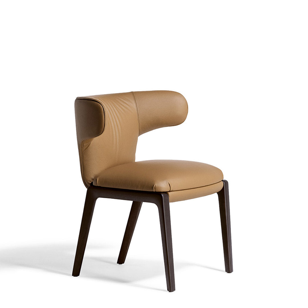 Upholstered Small Armchair DUO by Roberto Lazzeroni for Poltrona Frau 4