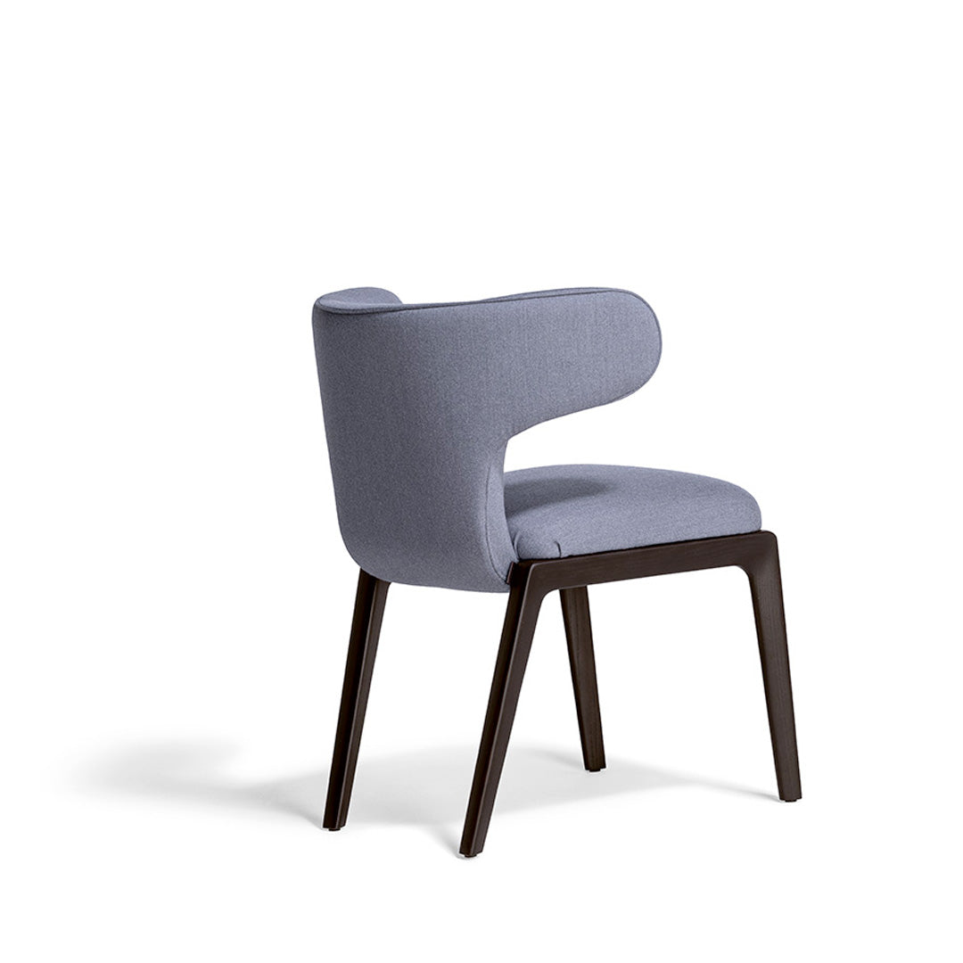 Upholstered Small Armchair DUO by Roberto Lazzeroni for Poltrona Frau 6