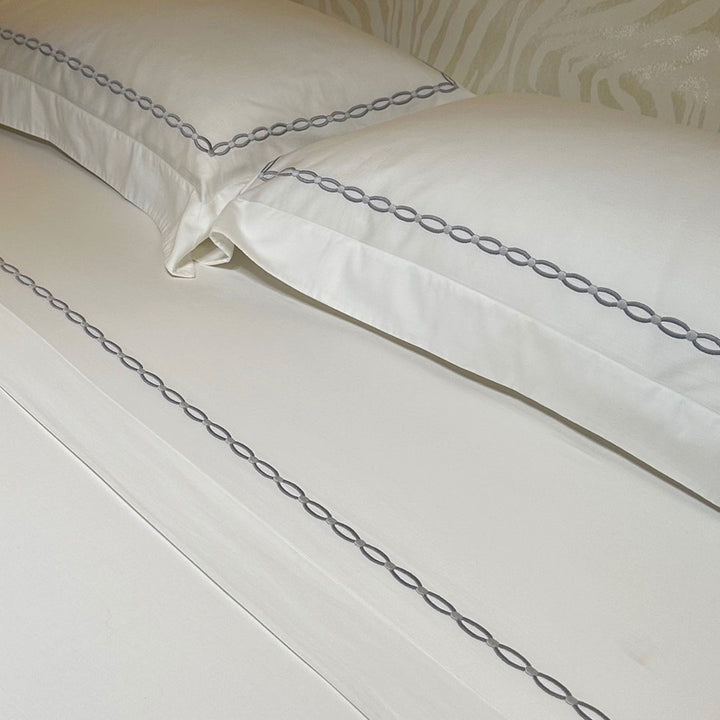 Egyptian Cotton Flat Sheet Set BRACELET by Cittadini 1