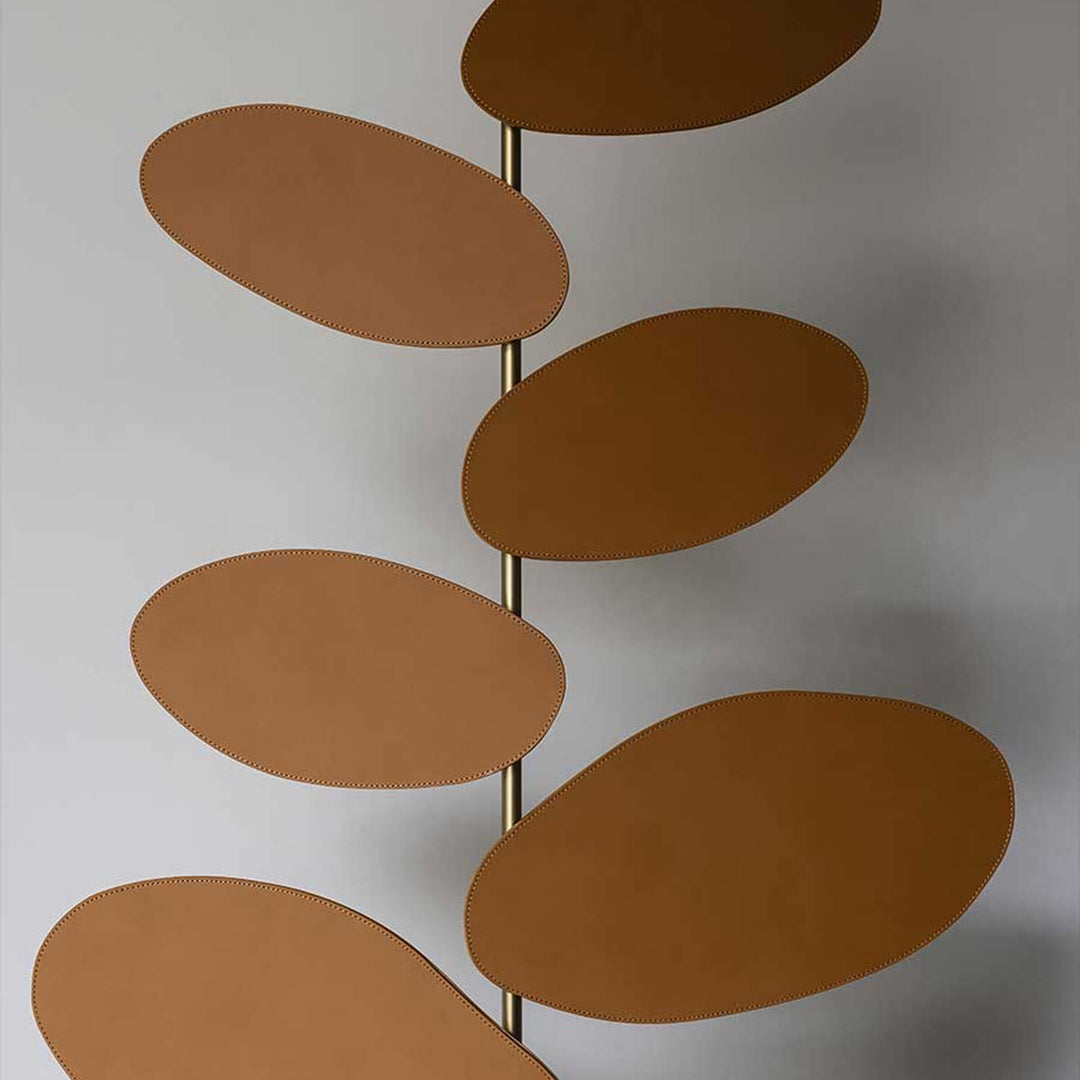 Lampadaire en laiton FOLIAGE par Six N. Five pour Poltrona Frau