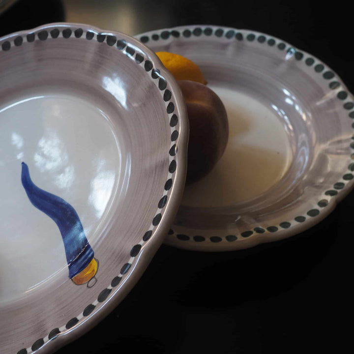 Assiette à fruits en céramique VIETRI - FORTUNA par Germana Scapellato pour Wtfb