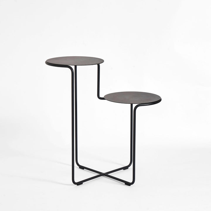 Outdoor Steel Side Table BISTABLE by Enrico Girotti for LapiegaWD