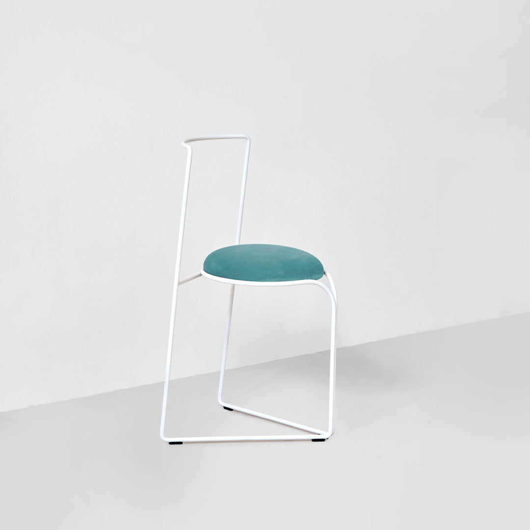 Steel Upholstered FLOW CHAIR by Enrico Girotti for LapiegaWD