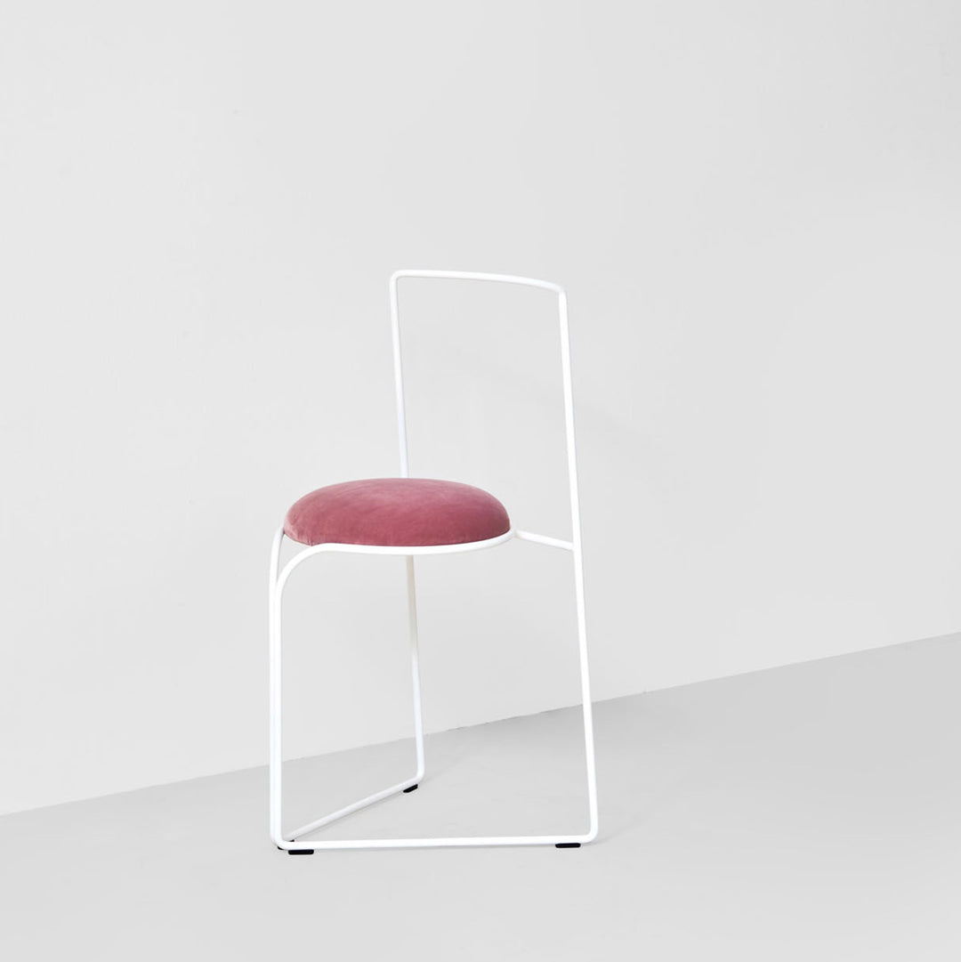 Steel Upholstered FLOW CHAIR by Enrico Girotti for LapiegaWD
