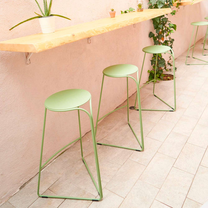 Outdoor Stool FLOW HI High by Enrico Girotti for LapiegaWD
