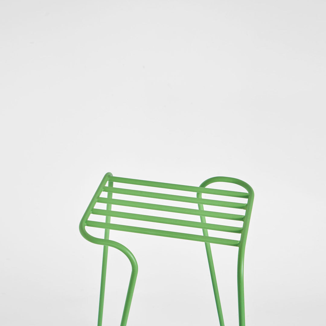 Outdoor Steel Stool SEEMS WIRE by Enrico Girotti for LapiegaWD