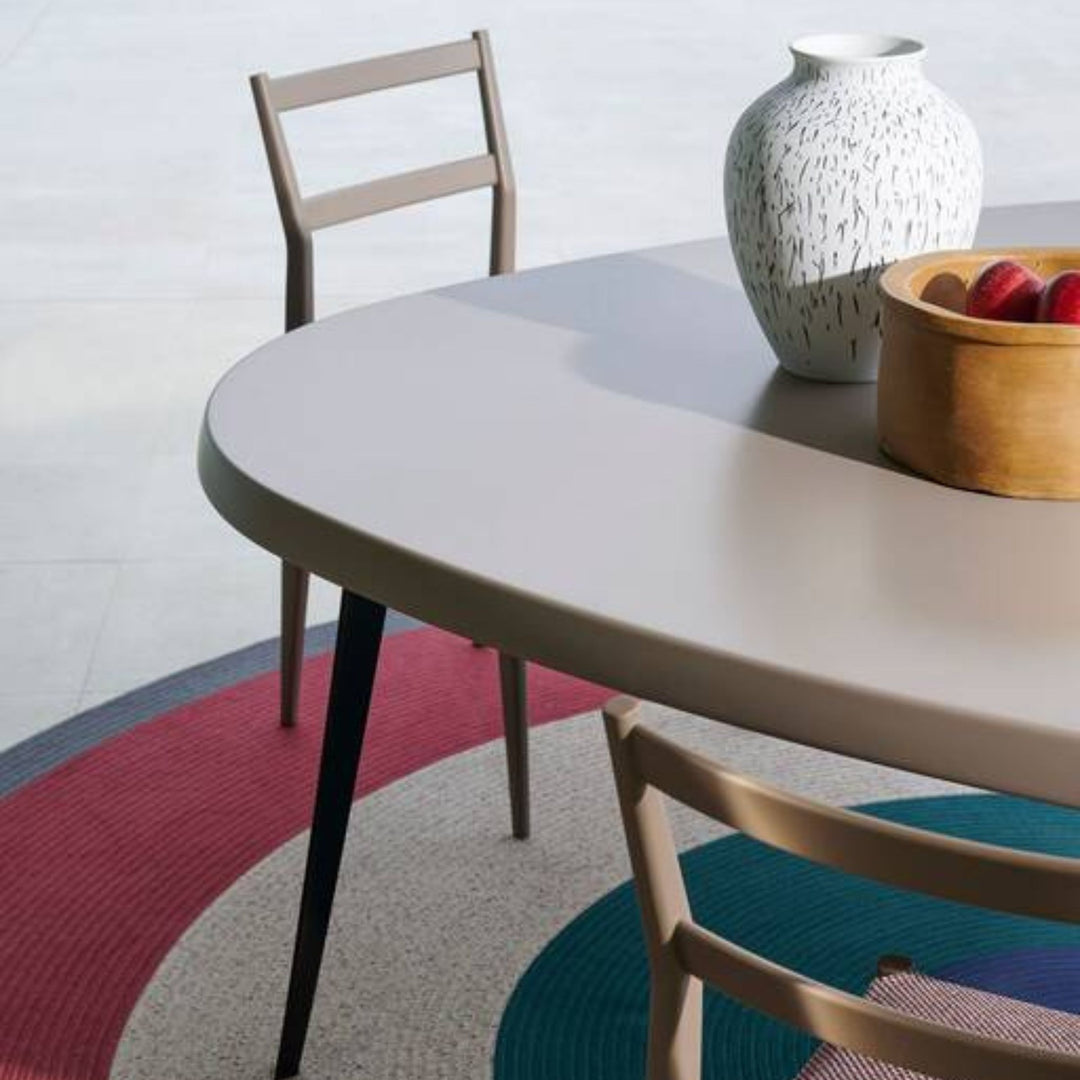 Outdoor Dining Table MEXIQUE, designed by Charlotte Perriand for Cassina