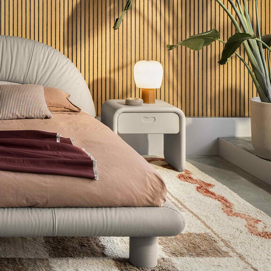 Bed LIELOW by Faye Toogood for Poltrona Frau