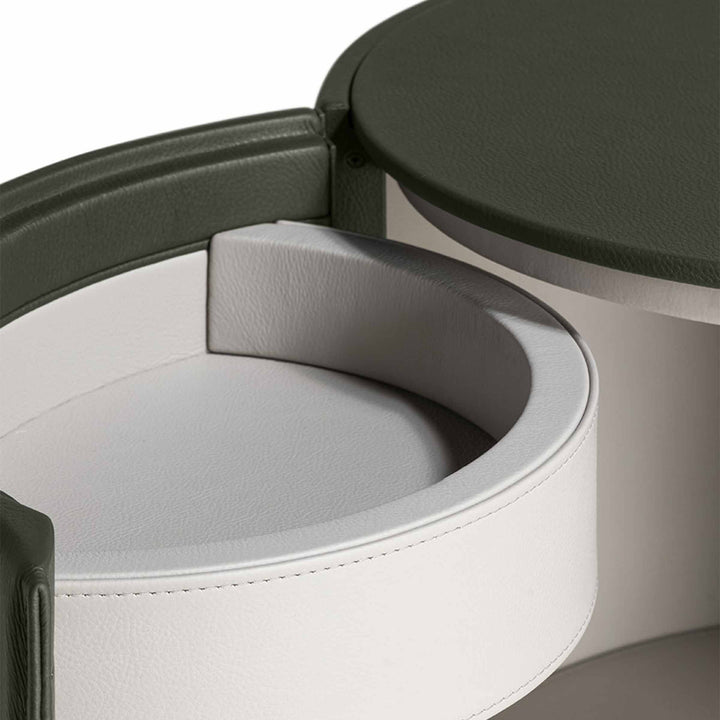 Bed Side Table STOCK'N ROLL by Sebastian Herkner for Poltrona Frau