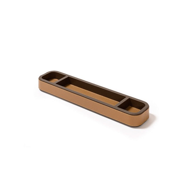 Leather Single Pen Holder OFFICE COLLECTION by Giobagnara for Poltrona Frau 3