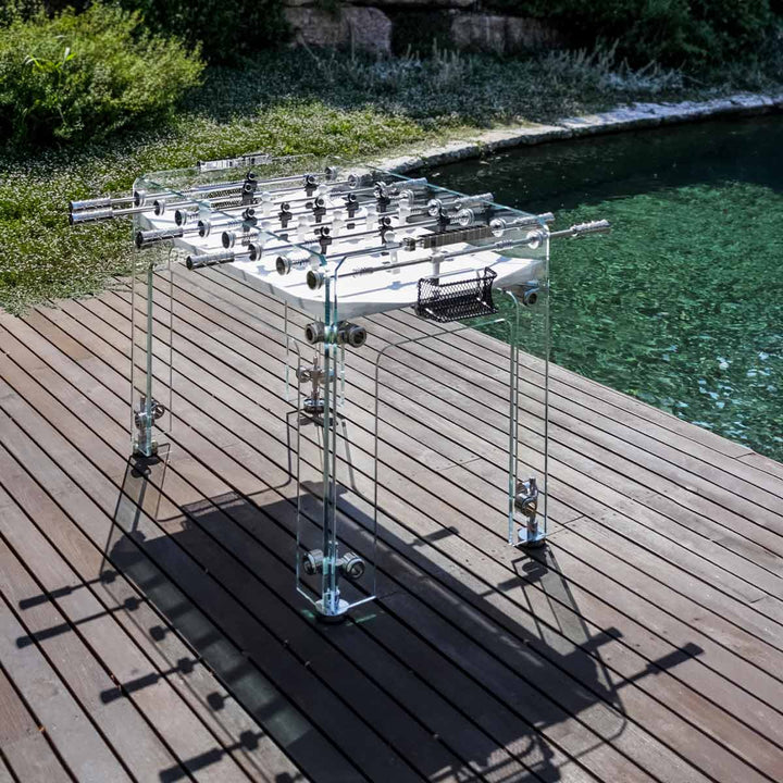 Outdoor Foosball Table CRISTALLINO by Adriano Design for Teckell 02