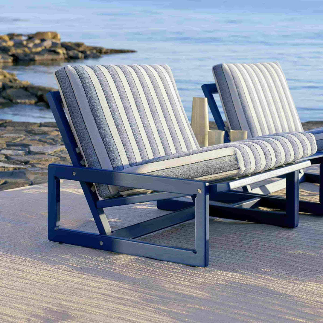 Iroko-Holz Outdoor-Sessel CARLOTTA, entworfen von Afra & Tobia Scarpa für Cassina