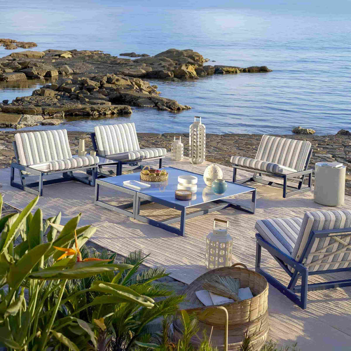 Iroko-Holz Outdoor-Sessel CARLOTTA, entworfen von Afra & Tobia Scarpa für Cassina