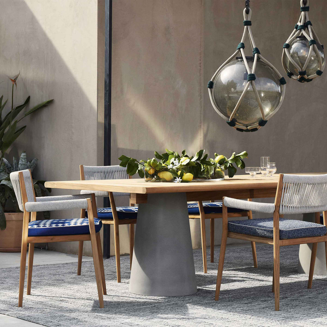 Dine Out outdoor table by Rodolfo Dordoni for Cassina, contemporary designer outdoor dining table