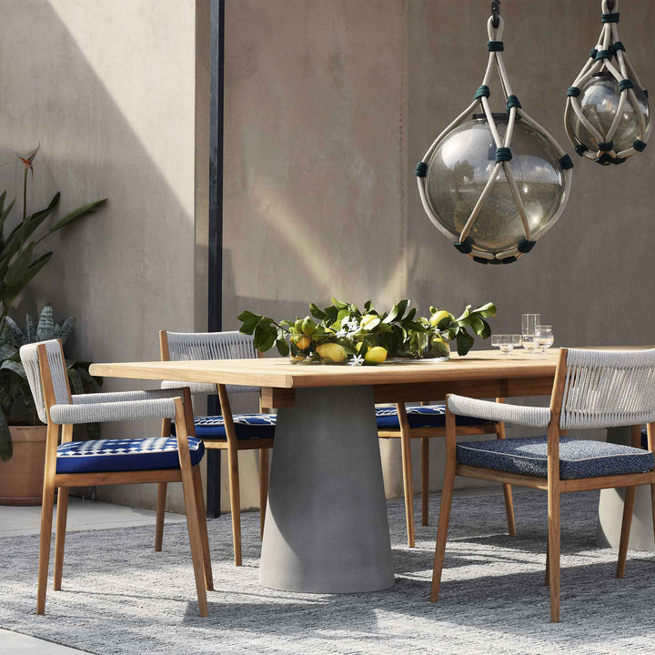 Dine Out outdoor table by Rodolfo Dordoni for Cassina, contemporary designer outdoor dining table