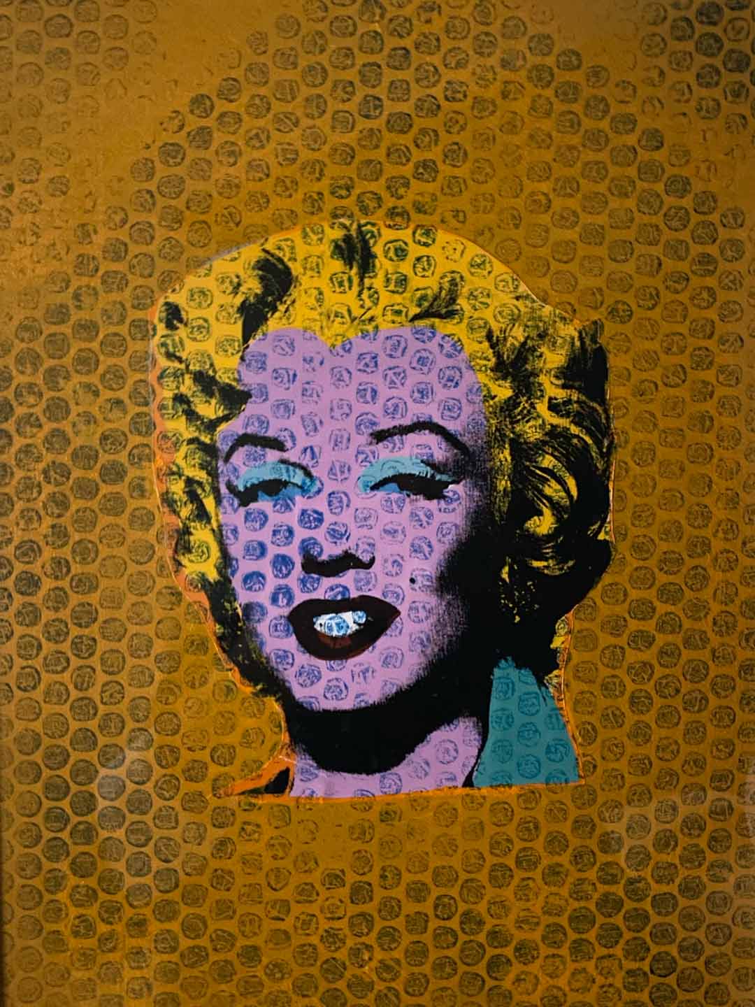 Mixed Technique Artwork MARYLIN 1 by Cambria 01