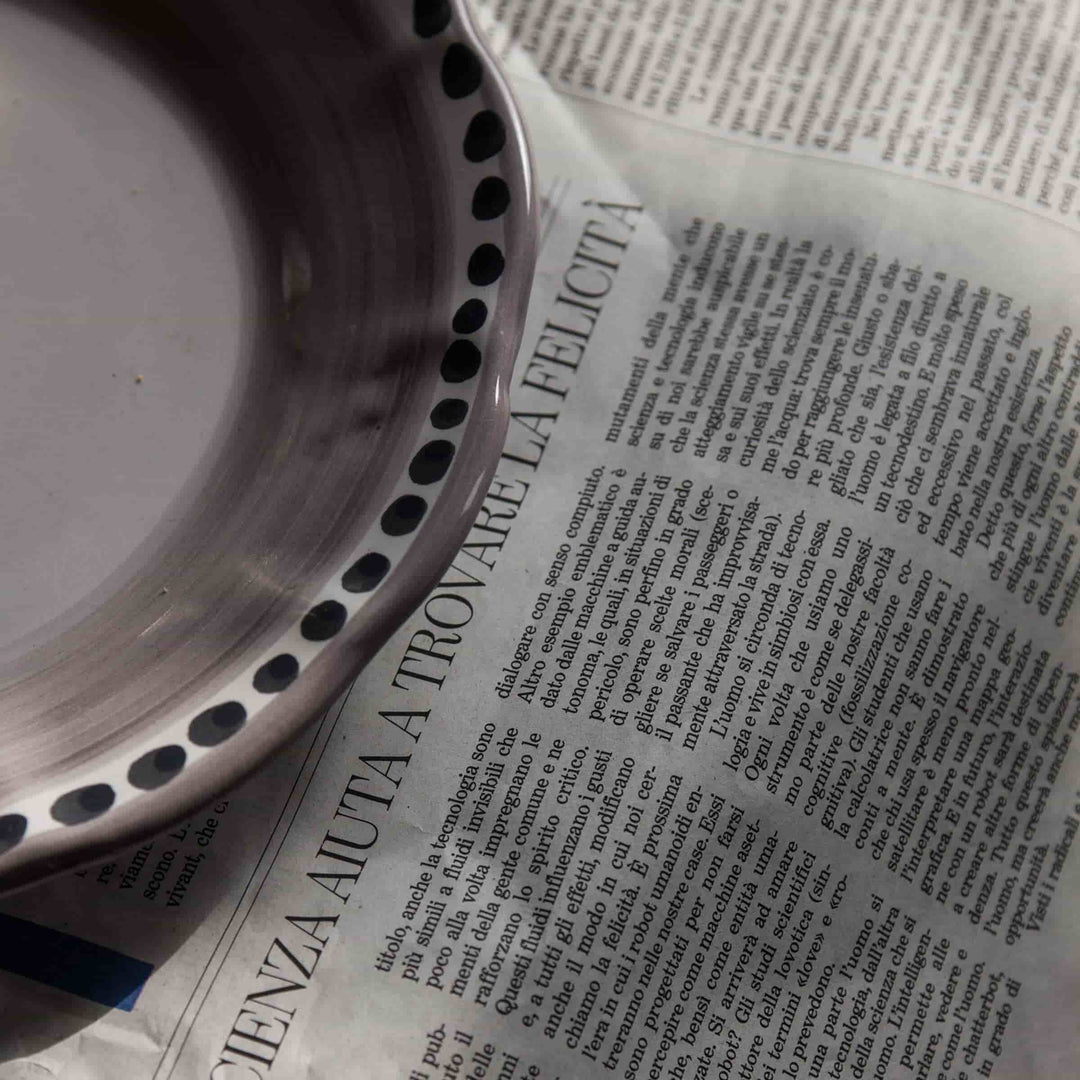 Ceramic Dinner Plate VIETRI - I COLORATI by Germana Scapellato for Wtfb