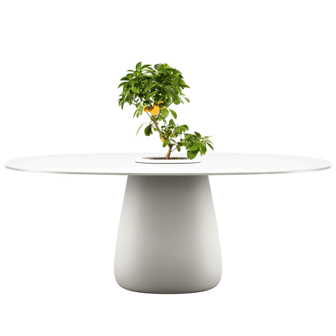 Oval Dining Table COBBLE BUCKET by Elisa Giovannoni for Qeeboo 38