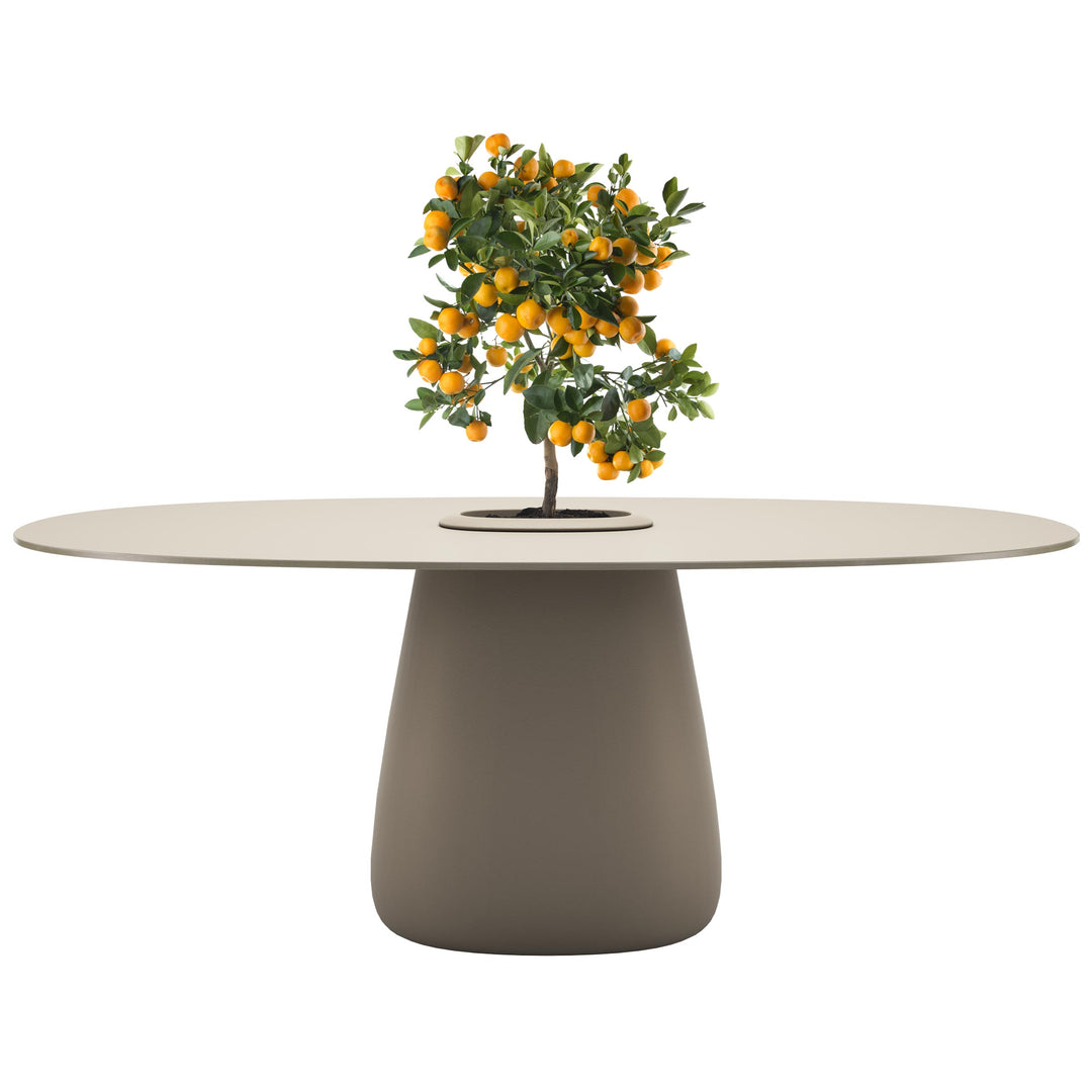 Oval Dining Table COBBLE BUCKET by Elisa Giovannoni for Qeeboo 15