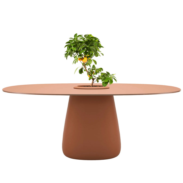 Oval Dining Table COBBLE BUCKET by Elisa Giovannoni for Qeeboo 31