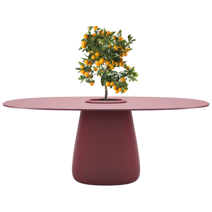 Oval Dining Table COBBLE BUCKET by Elisa Giovannoni for Qeeboo 23