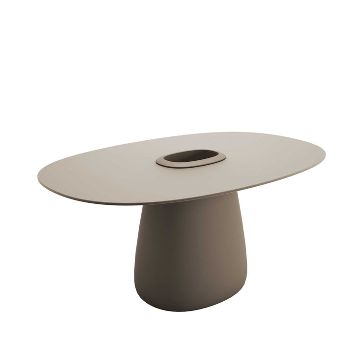 Oval Dining Table COBBLE BUCKET by Elisa Giovannoni for Qeeboo 10