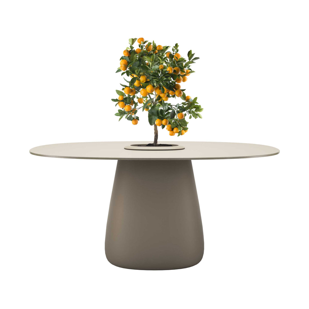 Oval Dining Table COBBLE BUCKET by Elisa Giovannoni for Qeeboo 12